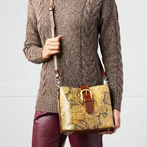 New Patricia Nash Irving Leather Satchel‎ with Crossbody Strap thumbnail 2