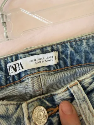 NTW Zara High Rise Flared Slim Ankle Slit Jeans in Light Blue size 6 thumbnail 10