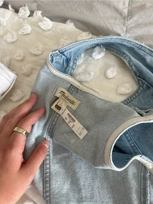 Madewell denim vest top 4 NWT thumbnail 3