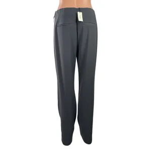 NEW Abercrombie & Fitch Quinn Gray Pleated High Rise Straight Leg Dress Pants 29 thumbnail 3