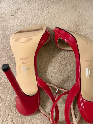 Nine West Red Heels thumbnail 6