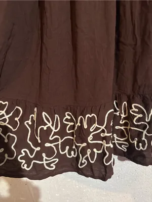 NWT Maurices Bare Embroidered Hem Midi Dress | Size: XS thumbnail 3