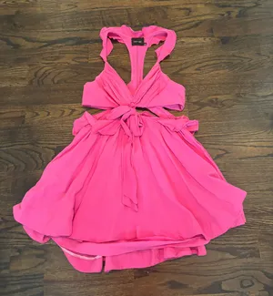 DO+BE HOT PINK DRESS thumbnail 1
