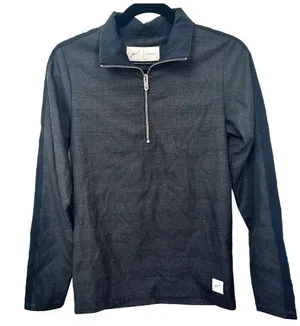 Prèvu black plaid quarter zip jacket Size XS thumbnail 1