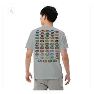 Survivor Comfort Colors T-Shirt 50 Seasons Logo - Granite thumbnail 2