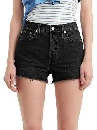 Black Levi’s Shorts 501 Denim thumbnail 1