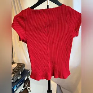 Free People Scarlet Ribbed Knit Top Size Medium Most Wanted Cardi thumbnail 6
