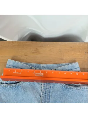 Vintage Distressed Levi's High Waisted Tapered Ankle Slit Jeans thumbnail 5