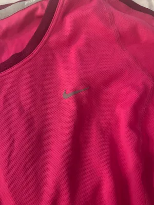 Nike Pink Dri-Fit Long Sleeve Running Shirt thumbnail 4