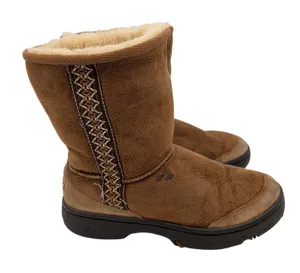 UGG Australia Ultimate Tas 5212 Chestnut Brown Sheepskin Boots Womens 6 thumbnail 1