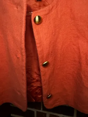 Vintage Hunt Club Cropped Coral Cardigan thumbnail 3