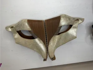 Diba True Gold New Year Wedge Sandals sz 6 thumbnail 7