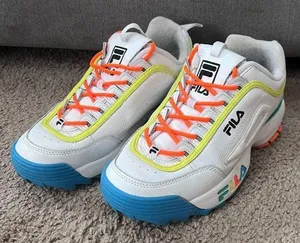 FILA Disruptor II Neon Chunky Sneakers thumbnail 1