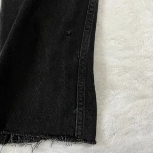 Levi's 70s High Straight Jeans Size 27 Raw Hem Grunge Whimsigoth Casual Classic thumbnail 11