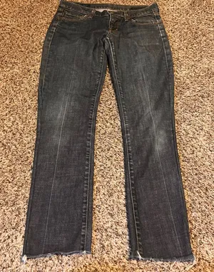 Citizens of Humanity Kelly Bootcut Low Waist Stretch‎ Jeans Size 27 Dark Wash thumbnail 1