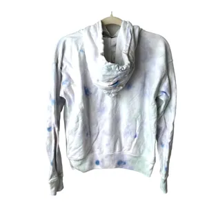 Polo Ralph Lauren Paint Splatter Logo Hoodie Pastel Distressed Small thumbnail 3