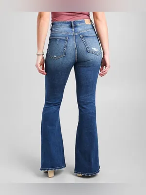 BKE Parker Super Flare High Rise Jean 27x 31 1/2 thumbnail 3