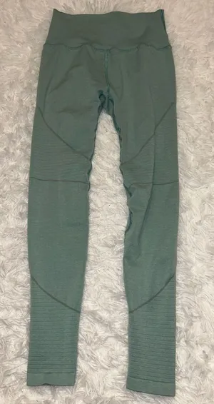 ALPHALETE green leggings OG Revival leggings woman’s size large thumbnail 1