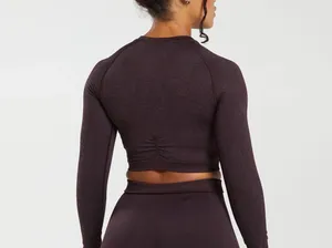 Gymshark Long Sleeve Crop Top Adapt thumbnail 6