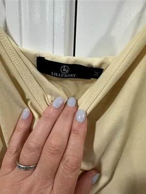 Elegant Cream Cowl Neck Maxi Slip Dress thumbnail 3