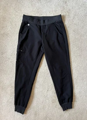 FIGS Black Scrub Joggers thumbnail 1