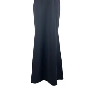 Jill Stuart Square Neck Waist Cut Out Evening Gown Maxi Dress Black Size 4 thumbnail 8