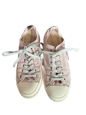 Converse Low-Top Pink Canvas Sneakers thumbnail 2