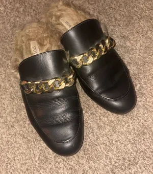 Steve madden fur lined mule thumbnail 1