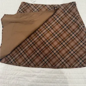 Princess Polly Brown Plaid Mini Skirt*NEW‎ thumbnail 12