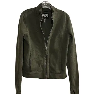 Victoria's Secret‎ Women's Green Mock Neck Full Zip Jacket Size S thumbnail 3