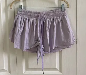 Amazon Flowy Shorts Purple thumbnail 1