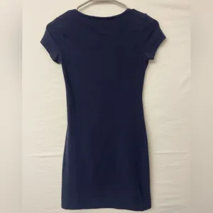 H&M women’s Size XS Navy Blue T-Shirt Dress – – New Without Tags (M8)✨ thumbnail 5