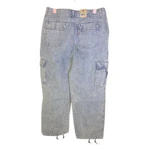 NWT Levi's 94 Baggy Cargo‎ Jeans 27x30 Mid Rise Loose Straight thumbnail 6