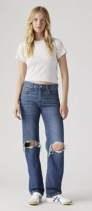 Levi’s Jeans Low Pro Straight Women’s Mid-Rise thumbnail 1