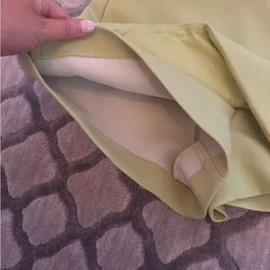 Never worn Lime green Zara skort thumbnail 6