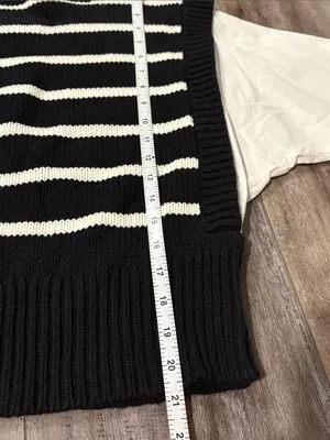 ANTHROPOLOGIE Layered Sweater Vest Medium thumbnail 11