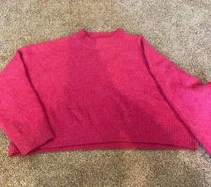 Pink Love Tree Sweater Cropped thumbnail 2