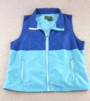 Ralph Lauren Vest Womens Sz Large‎ Active LRL Golf Full Zip Windbreaker Jacket thumbnail 1