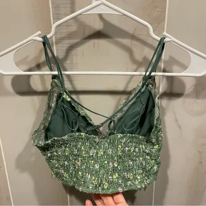 Cute avocado lace floral stretchy coquette bralette Pink Victoria’s Secret Large thumbnail 10
