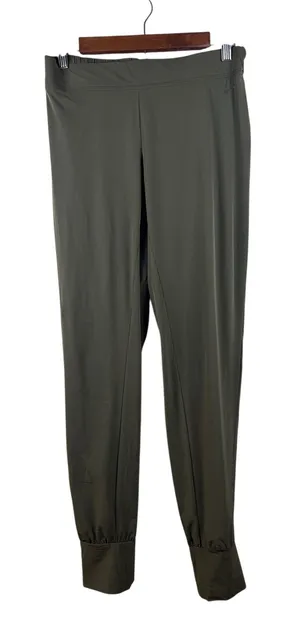Nike Dri-FIT Women's Olive Green Jogger Pants Size Medium Athleisure Comfortable thumbnail 1