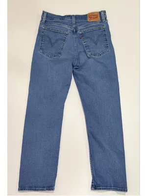 Levi’s Wedgie Straight Jeans Women’s 29 High Rise Distressed 26” Inseam thumbnail 4