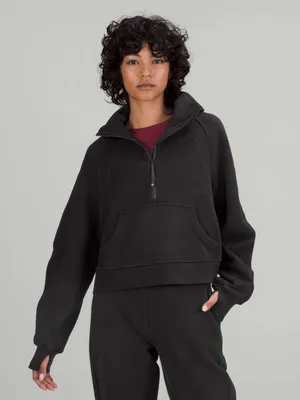 Lululemon Scuba Oversized Funnel Neck Hoodie Black XS/S thumbnail 1
