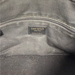 Kate Spade Black Shoulder Bag with Gold Accents thumbnail 5