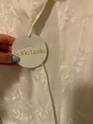 Selfie Leslie White dress thumbnail 4