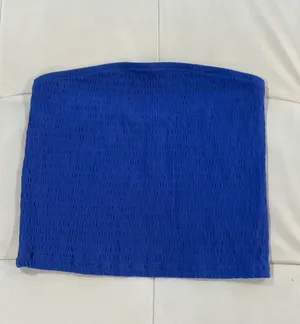 American Eagle Outfitters Blue Bandeau Top thumbnail 1