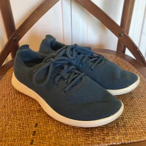 AllBirds navy blue wool running shoes size 8 thumbnail 2