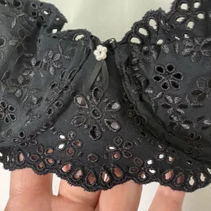 For‎ Love And Lemons Sophie Eyelet Bra Black Romantic Feminine Dainty Small thumbnail 5