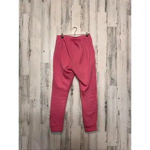 Champion Pink Fleece Jogger Sweatpants Women's Medium thumbnail 5