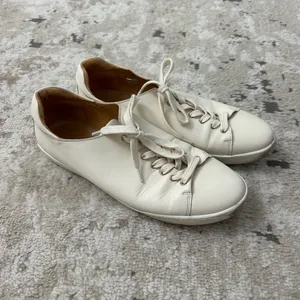 SEZANE Jack Trainers Patent Leather Comfort Sneakers Beige US 9.5 thumbnail 3