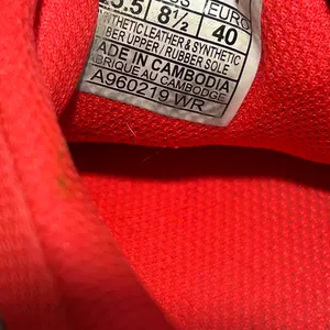 Asics White and Red Athletic Shoes thumbnail 11